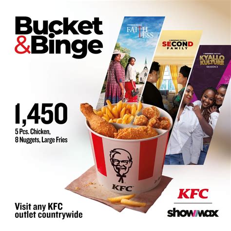 Kfc showmax offer Showmax and KFc have you covered